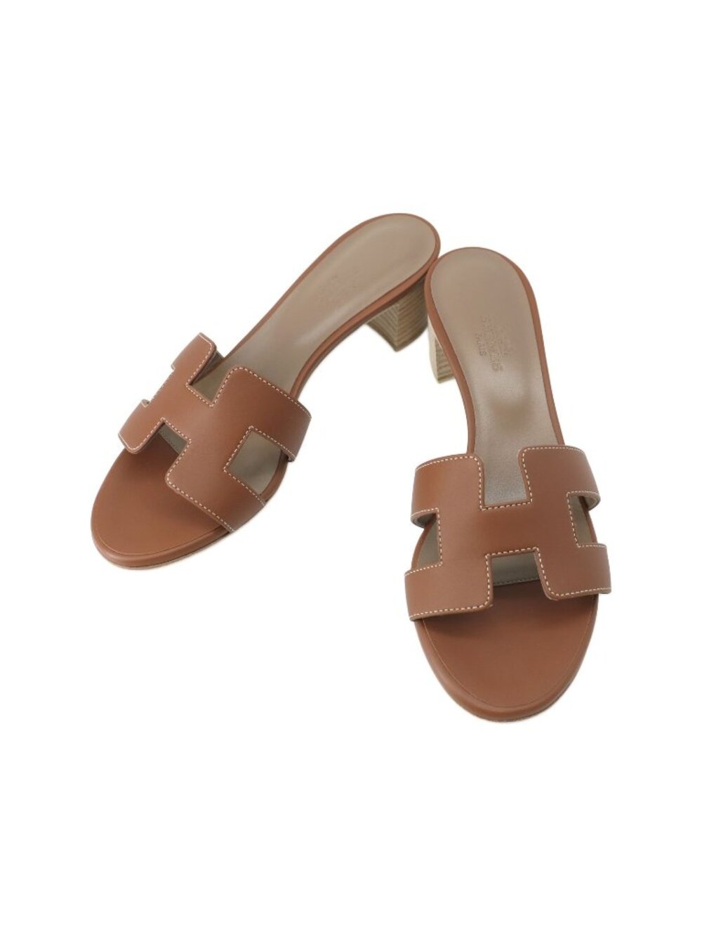 Hermes Sandals Oasis Calfskin Shoes
